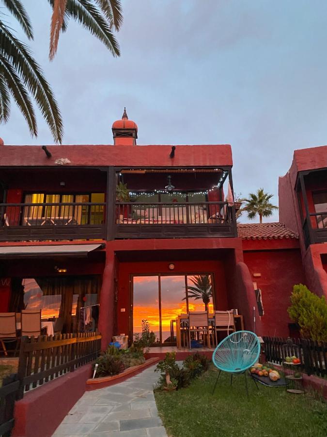 First Beachline Deluxe With Garden And Terrasse In Sun Club San Bartolomé Eksteriør billede