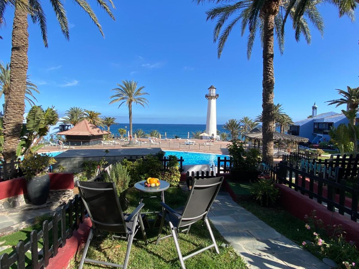 First Beachline Deluxe With Garden And Terrasse In Sun Club San Bartolomé Eksteriør billede