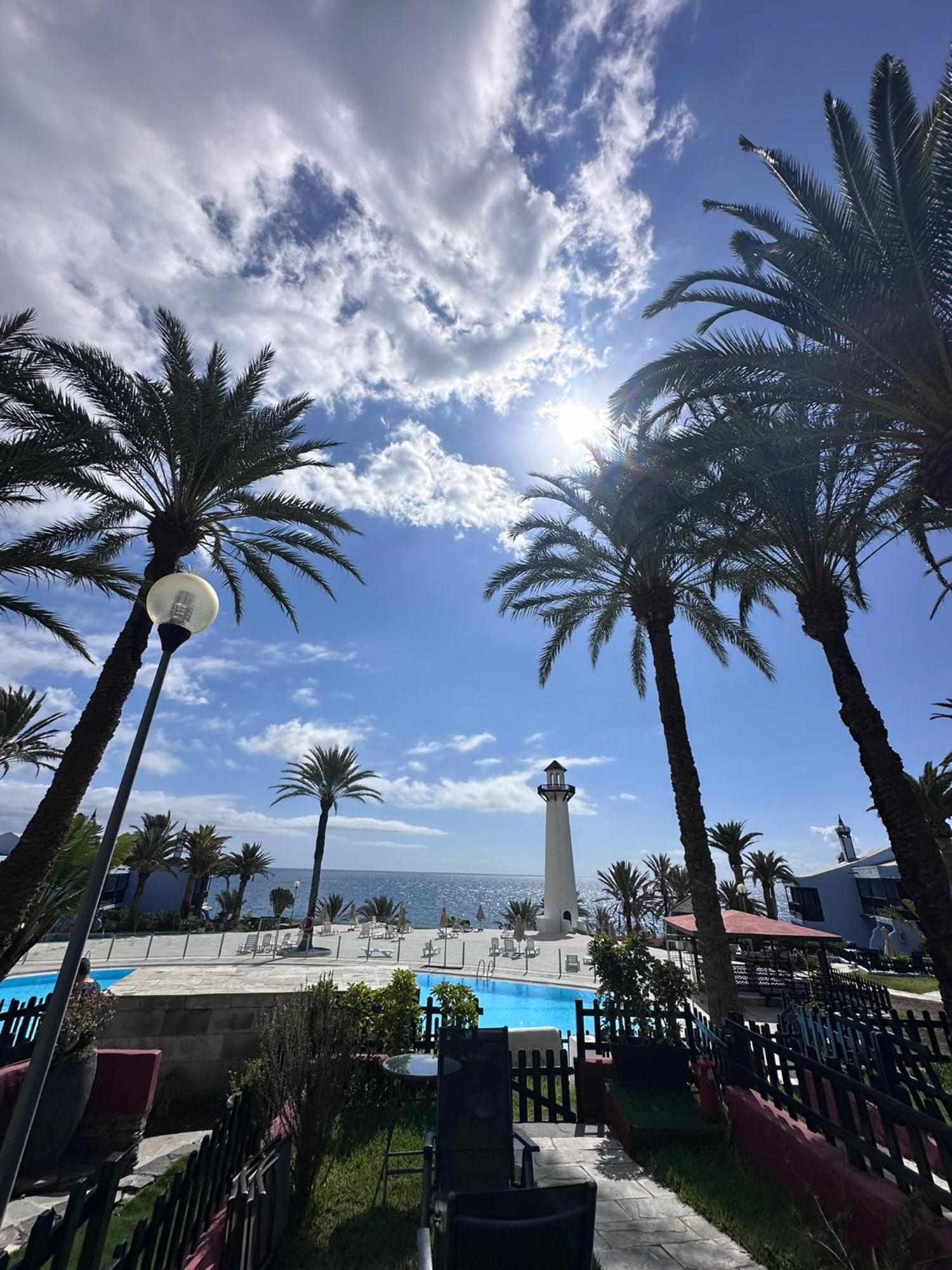 First Beachline Deluxe With Garden And Terrasse In Sun Club San Bartolomé Eksteriør billede